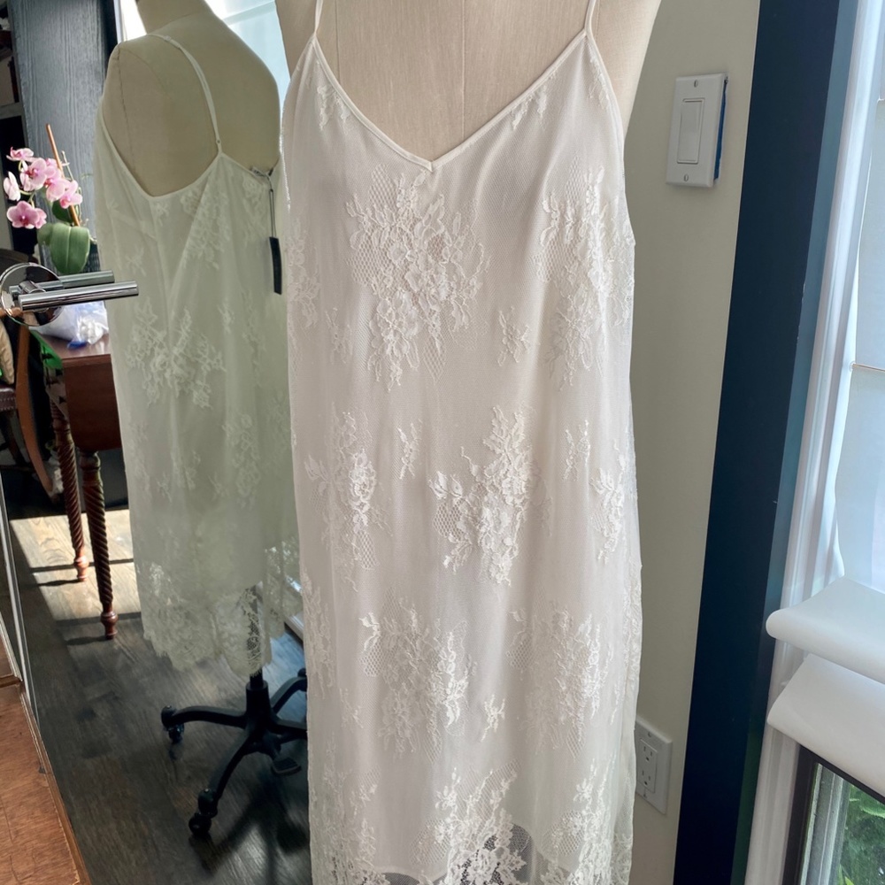 NWT Falcon + Bloom Lace Dress L